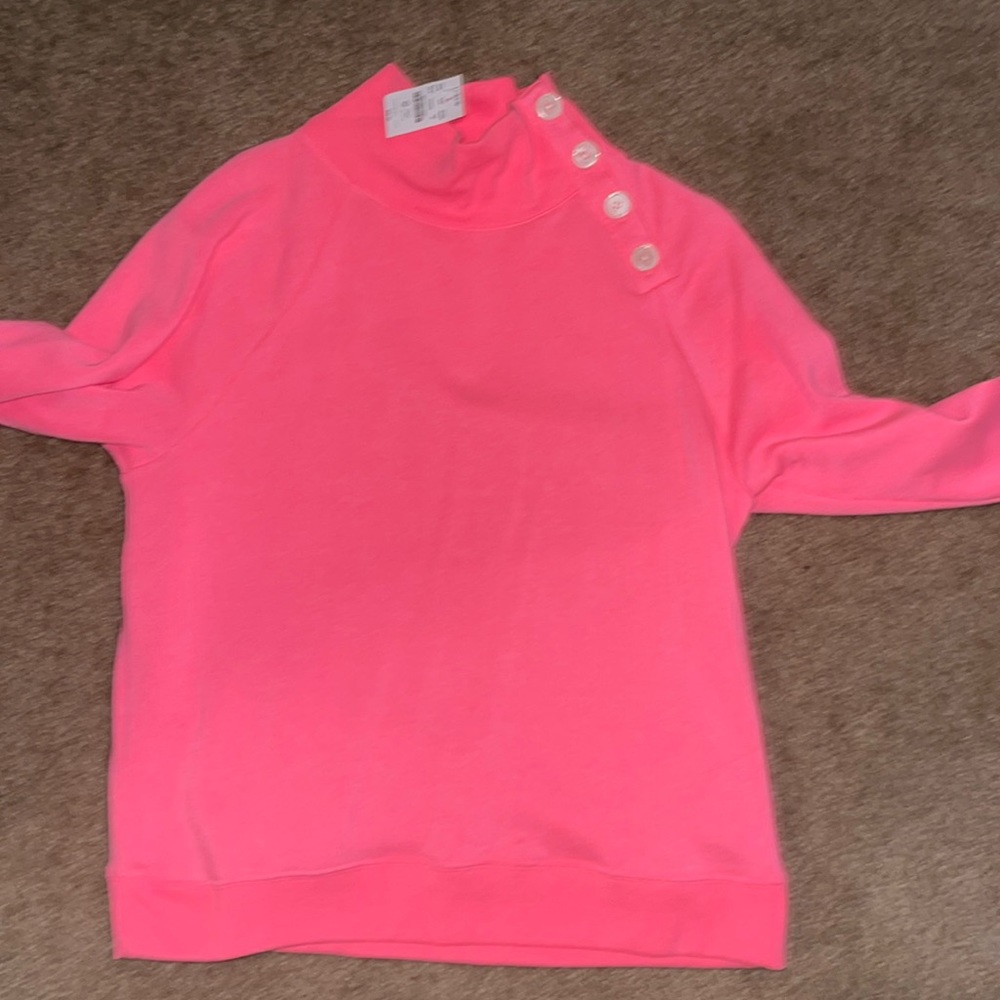 Pink JCREW sweatshirt